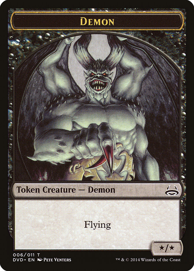 Demon TDVD-6 Duel Decks Anthology: Divine vs. Demonic Tokens Magic card