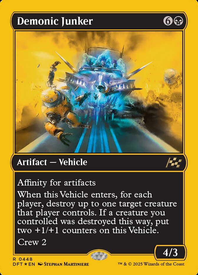 Demonic Junker DFT-448 Aetherdrift Magic card