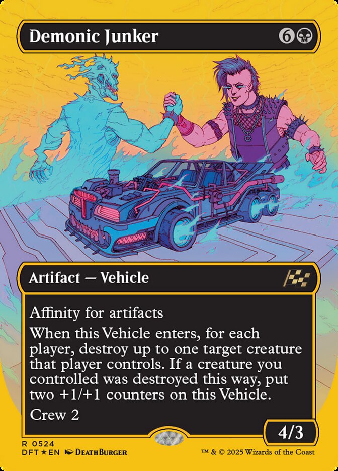 Demonic Junker DFT-524 Aetherdrift Magic card
