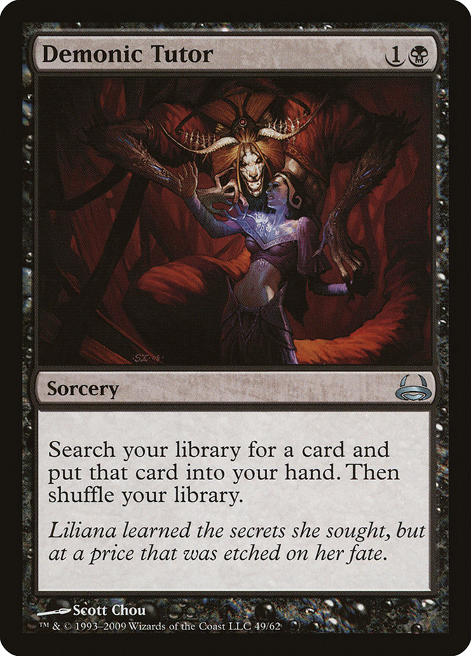 Demonic Tutor DDC-49 Duel Decks: Divine vs. Demonic Magic card