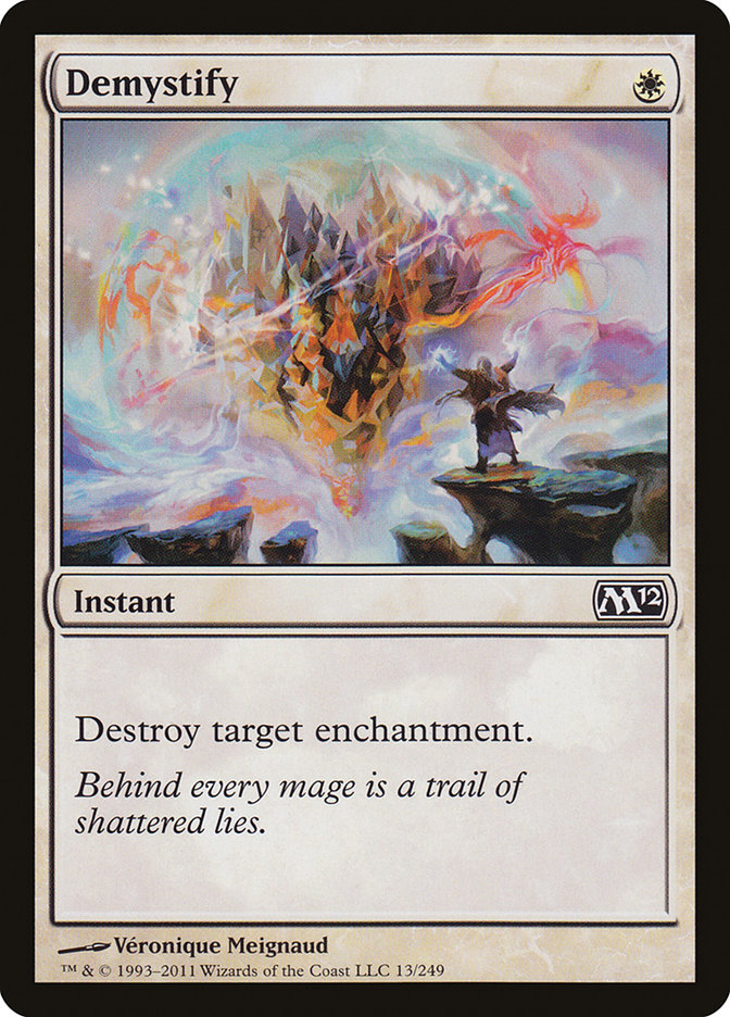 Demystify M12-13 Magic 2012 Magic card