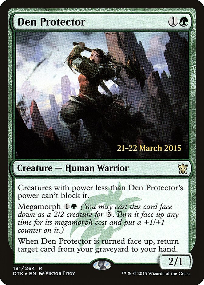 Den Protector PDTK-181S Dragons of Tarkir Promos Magic card