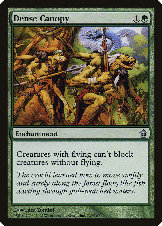 Dense Canopy SOK-125 Saviors of Kamigawa Magic card