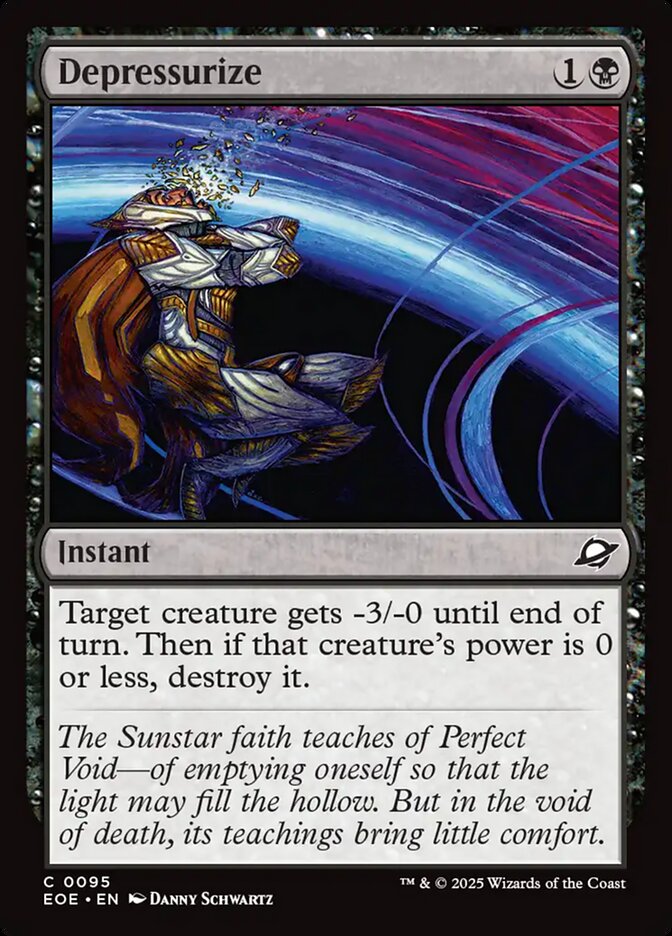 Depressurize EOE-95 Edge of Eternities Magic card
