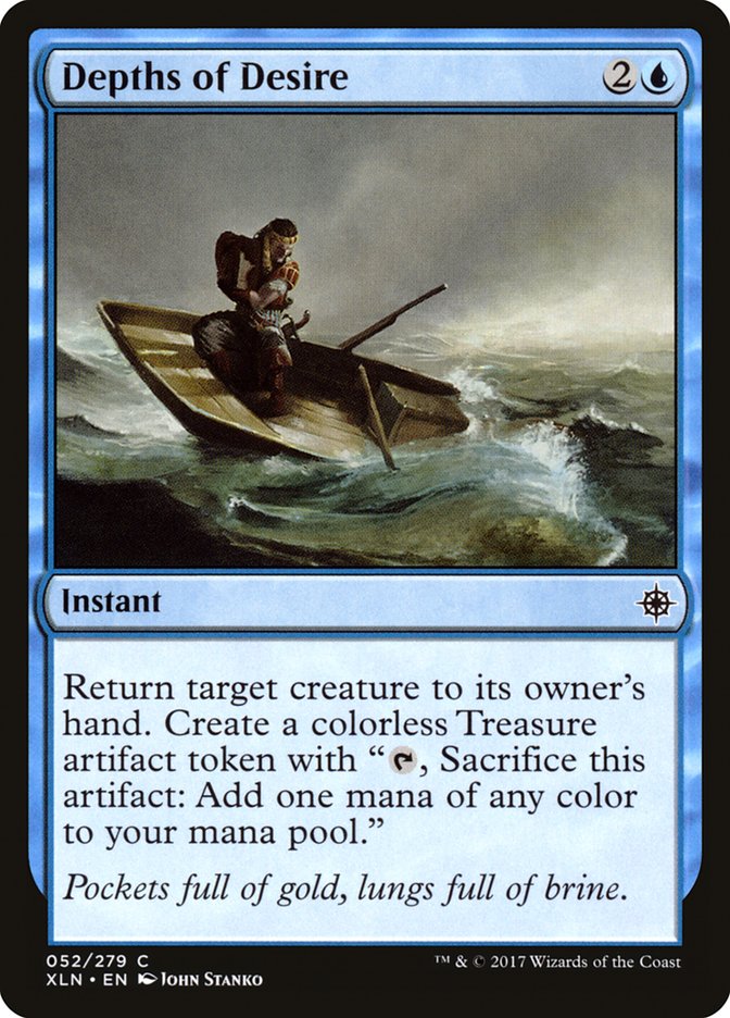 Depths of Desire XLN-52 Ixalan Magic card