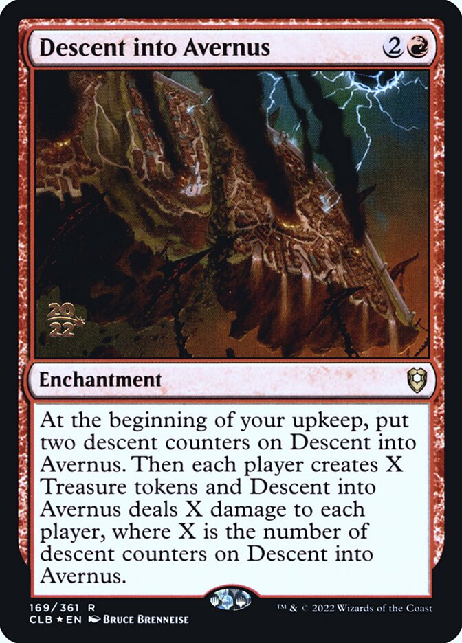 Descent into Avernus PCLB-169S Battle for Baldur's Gate Promos Magic card