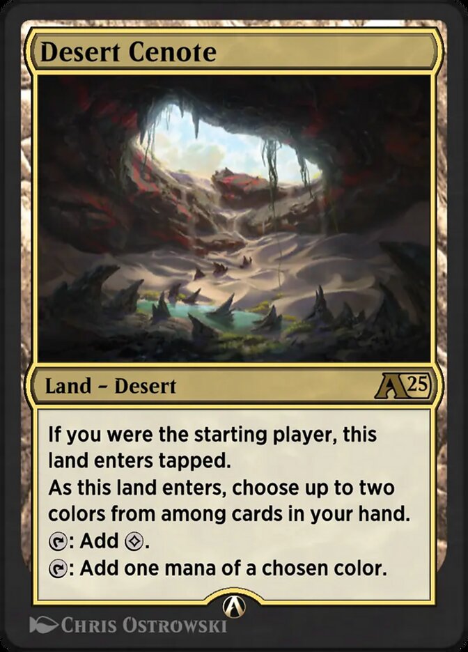 Desert Cenote YTDM-30 Alchemy: Tarkir Magic card