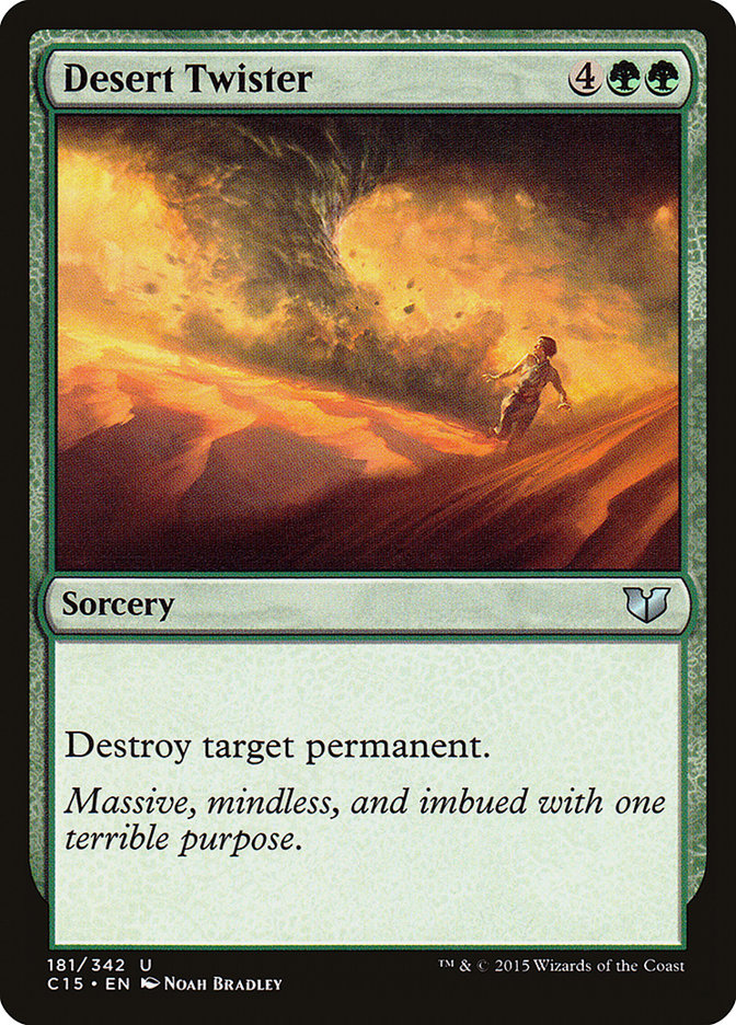 Desert Twister C15-181 Commander 2015 Magic card