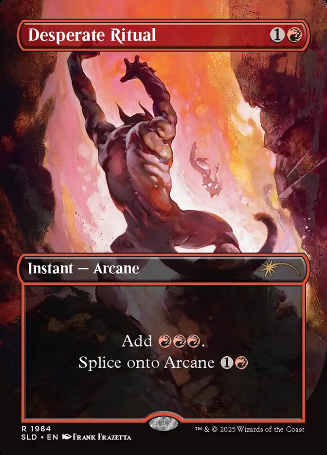 Desperate Ritual SLD-1984 Secret Lair Drop Magic card