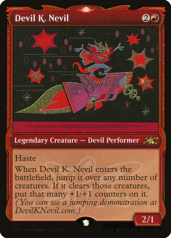 Devil K. Nevil UNF-500 Unfinity Magic card