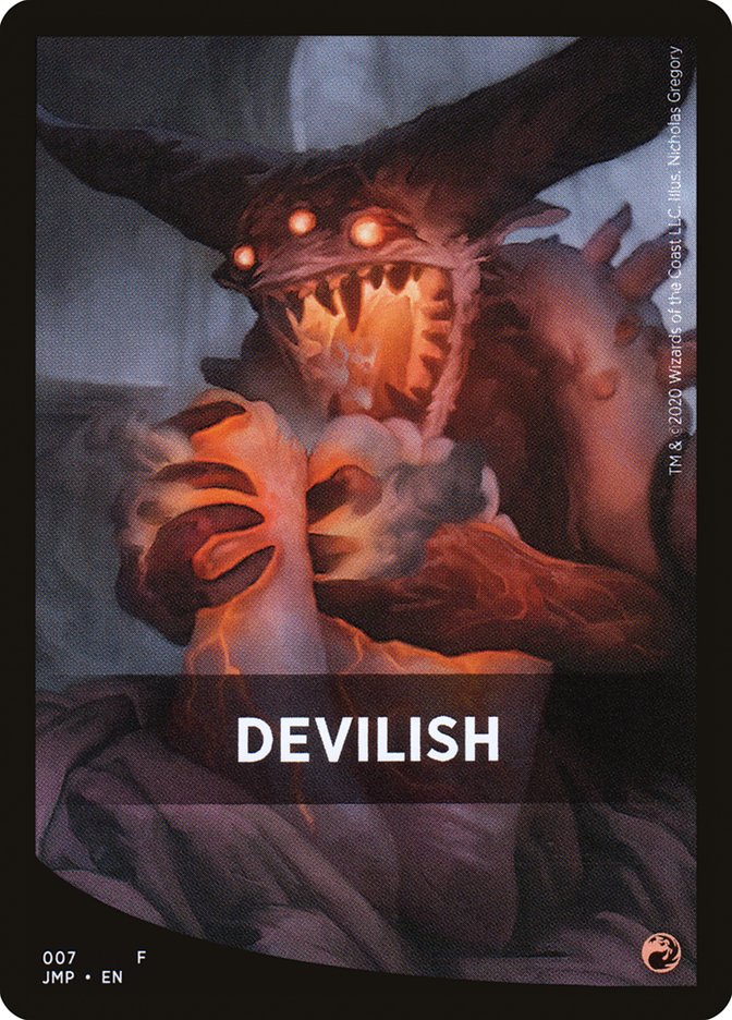 Devilish FJMP-7 Jumpstart Front Cards Magic card
