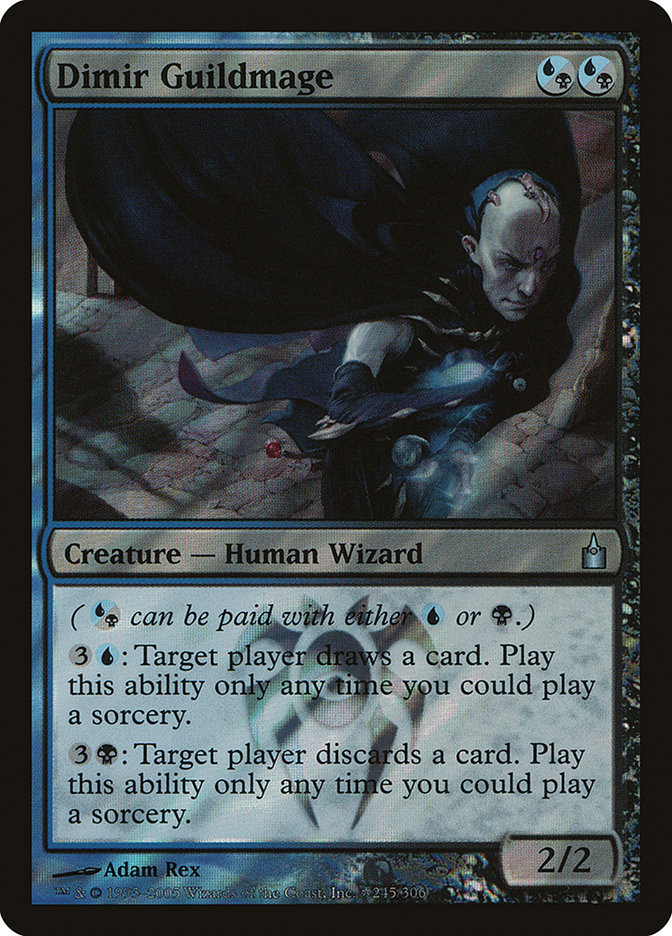 Dimir Guildmage PRAV-245STAR Ravnica: City of Guilds Promos Magic card