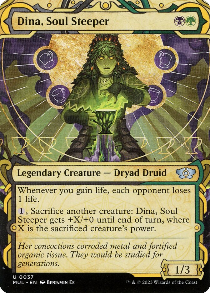 Dina, Soul Steeper MUL-37 Multiverse Legends Magic card