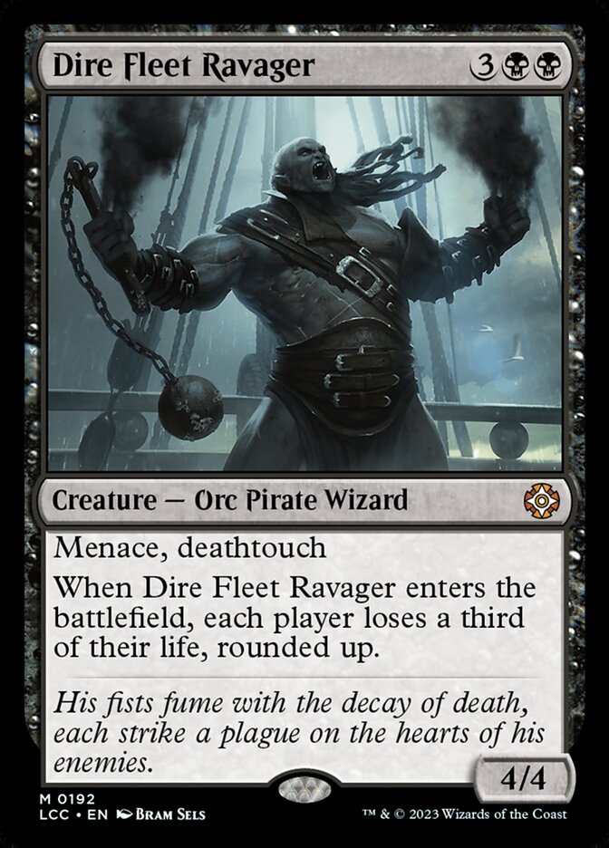 Dire Fleet Ravager LCC-192 The Lost Caverns of Ixalan Commander Magic card
