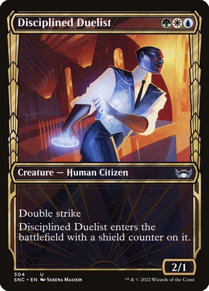 Disciplined Duelist SNC-304 Streets of New Capenna Magic card