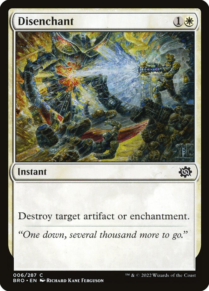 Disenchant BRO-6 The Brothers' War Magic card