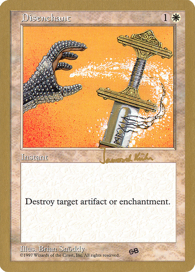 Disenchant WC97-JK26SB World Championship Decks 1997 Magic card
