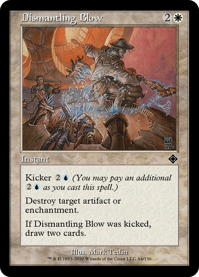 Dismantling Blow TD0-A4 Magic Online Theme Decks Magic card