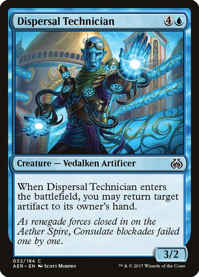 Dispersal Technician AER-32 Aether Revolt Magic card
