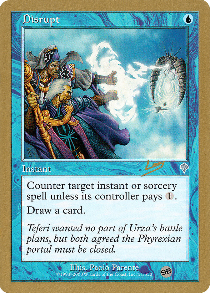 Disrupt WC02-RL51SB World Championship Decks 2002 Magic card