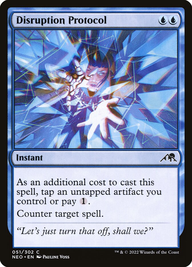 Disruption Protocol NEO-51 Kamigawa: Neon Dynasty Magic card