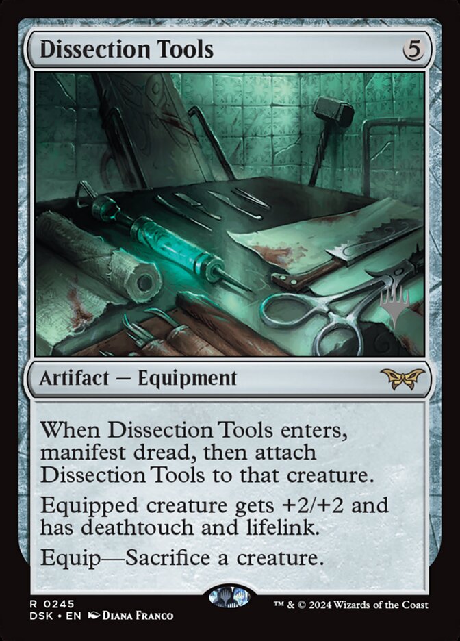 Dissection Tools PDSK-245P Duskmourn: House of Horror Promos Magic card
