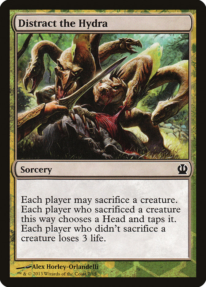 Distract the Hydra TFTH-7 Face the Hydra Magic card