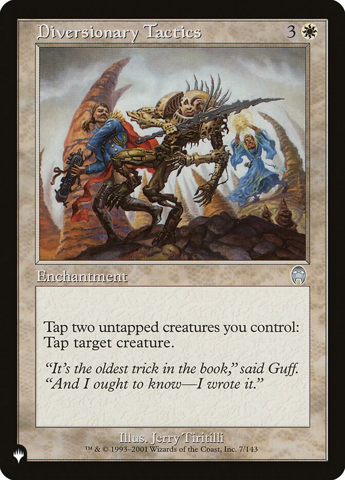 Diversionary Tactics PLST-APC-7 The List Magic card