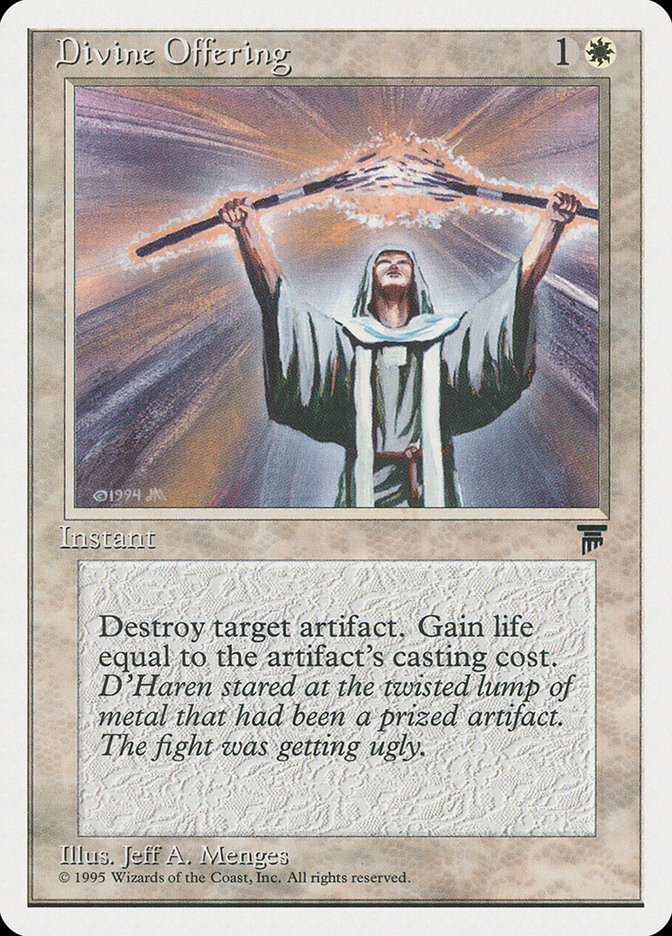 Divine Offering CHR-6 Chronicles Magic card
