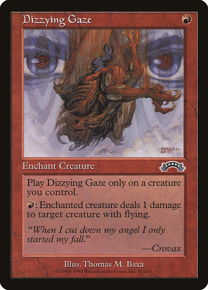Dizzying Gaze EXO-81 Exodus Magic card