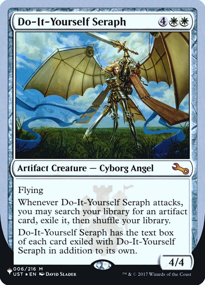 Do-It-Yourself Seraph ULST-2 The List (Unfinity Foil Edition) Magic card