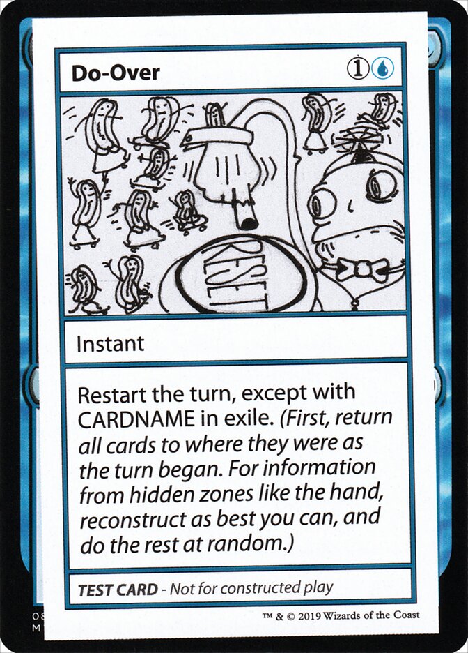 Do-Over CMB2-20 Mystery Booster Playtest Cards 2021 Magic card