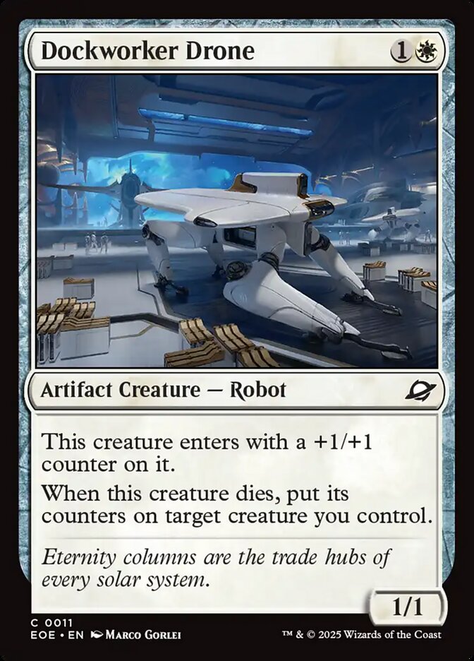 Dockworker Drone EOE-11 Edge of Eternities Magic card