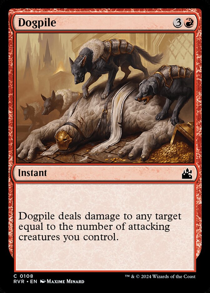 Dogpile RVR-108 Ravnica Remastered Magic card