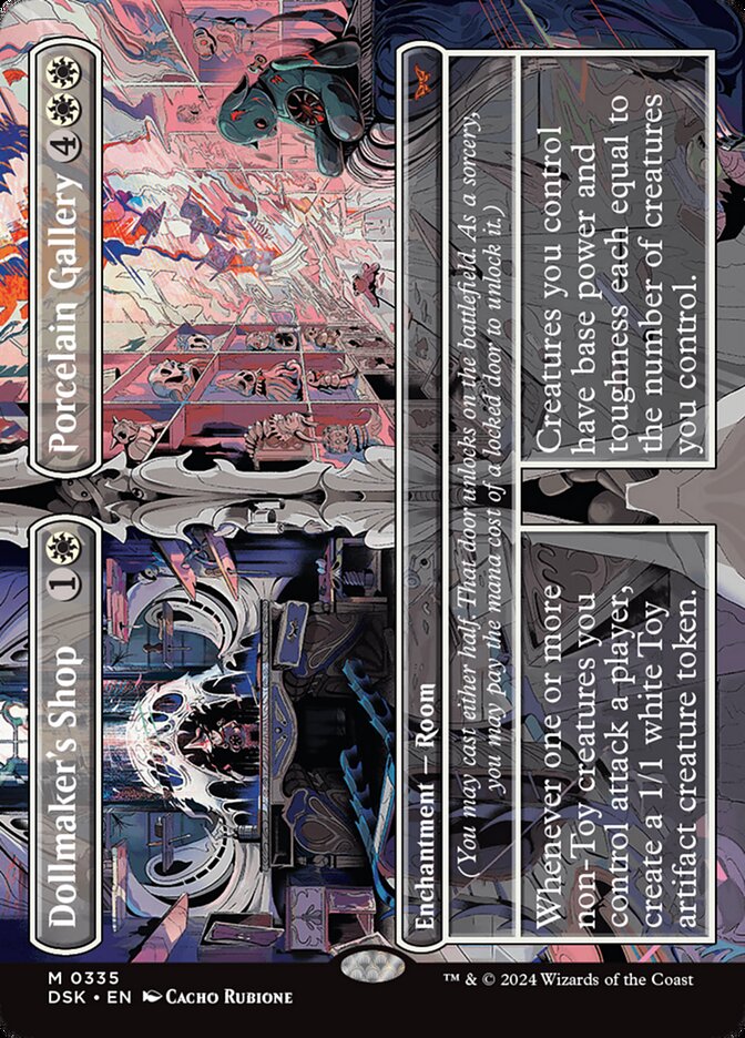 Dollmaker's Shop // Porcelain Gallery DSK-335 Duskmourn: House of Horror Magic card