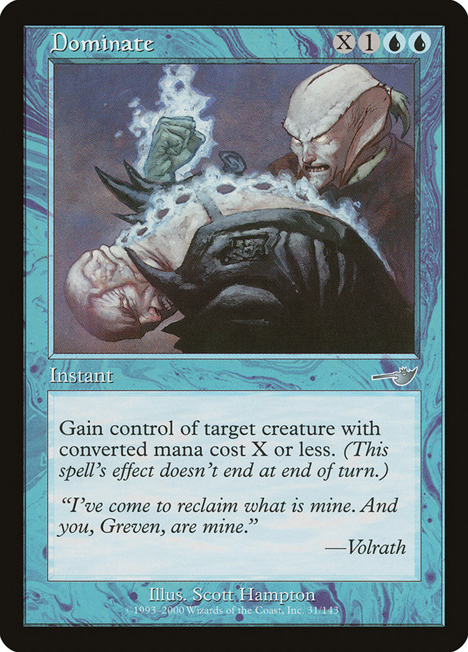 Dominate NEM-31 Nemesis Magic card