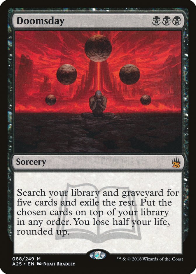 Doomsday A25-88 Masters 25 Magic card