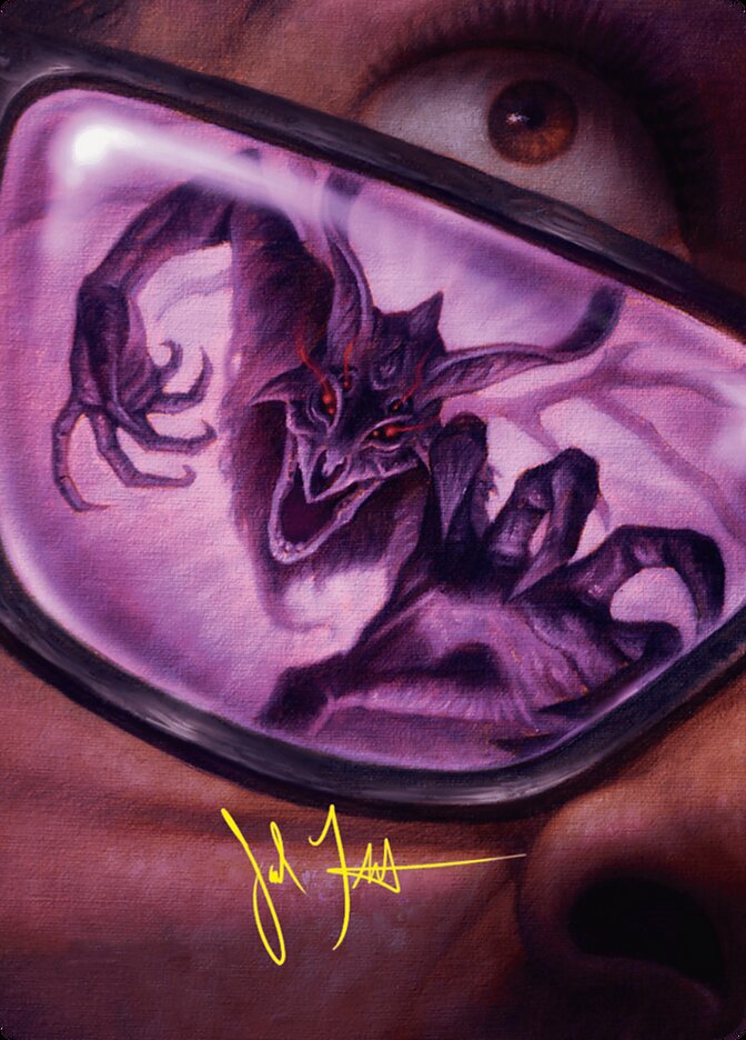 Doomsday Excruciator // Doomsday Excruciator ADSK-38 Duskmourn: House of Horror Art Series Magic card