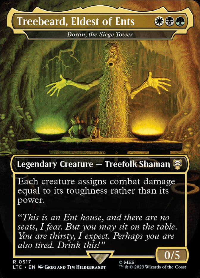 Doran, the Siege Tower LTC-517 Tales of Middle-earth Commander Magic card