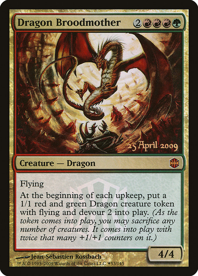 Dragon Broodmother PARB-53STAR Alara Reborn Promos Magic card