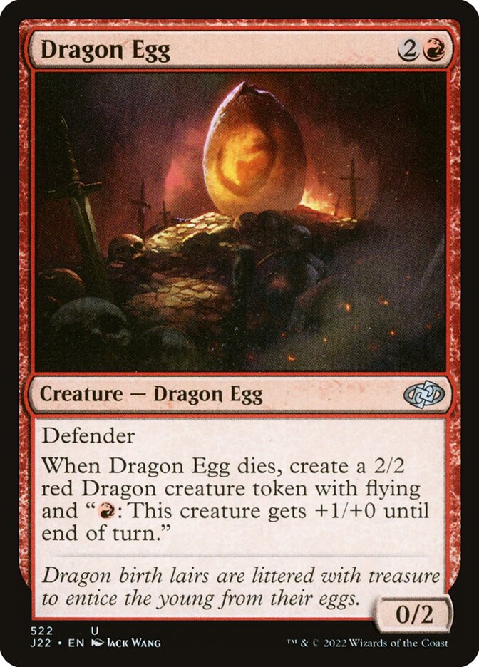 Dragon Egg J22-522 Jumpstart 2022 Magic card