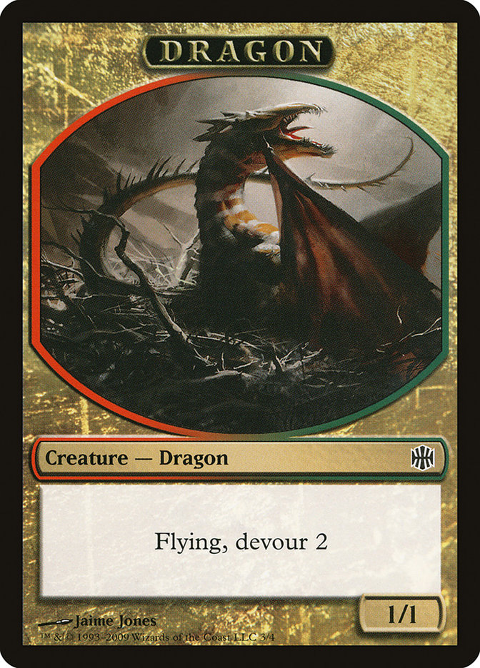 Dragon TARB-3 Alara Reborn Tokens Magic card