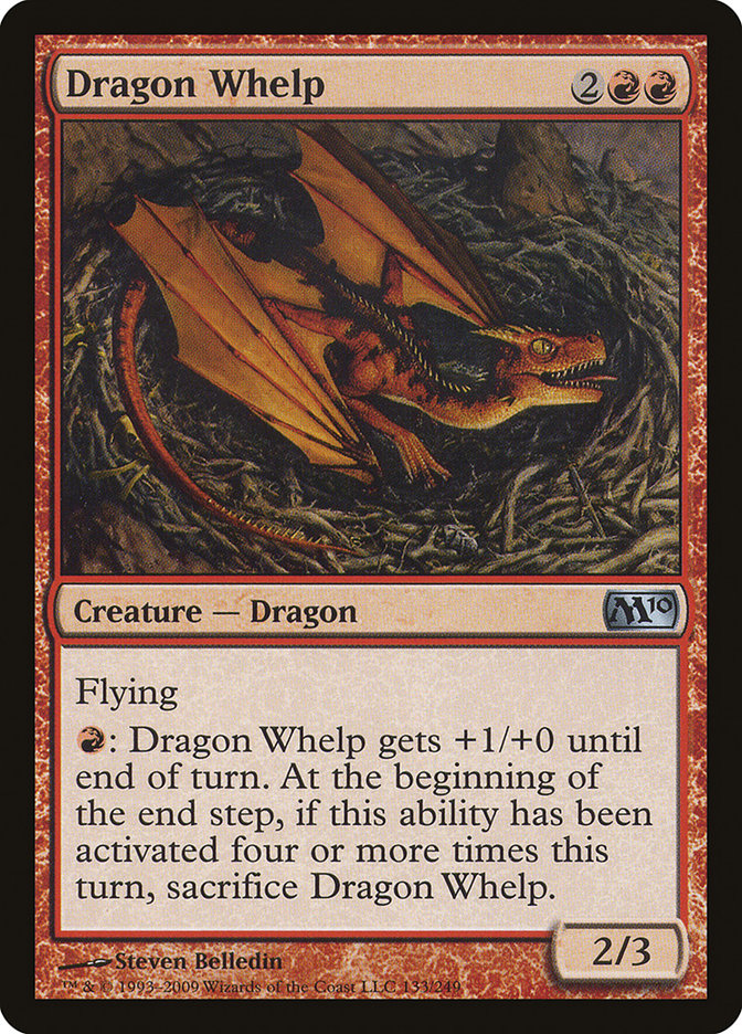 Dragon Whelp M10-133 Magic 2010 Magic card