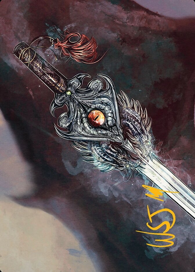Dragonfire Blade // Dragonfire Blade ATDM-40 Tarkir: Dragonstorm Art Series Magic card