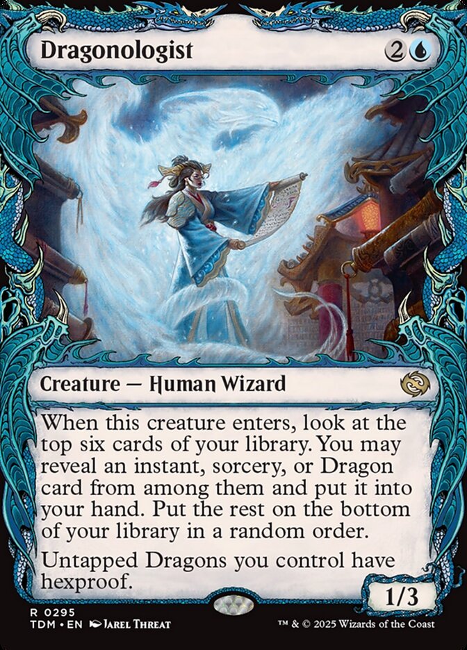 Dragonologist TDM-295 Tarkir: Dragonstorm Magic card