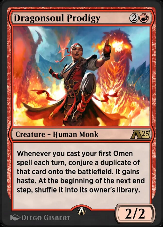 Dragonsoul Prodigy YTDM-11 Alchemy: Tarkir Magic card