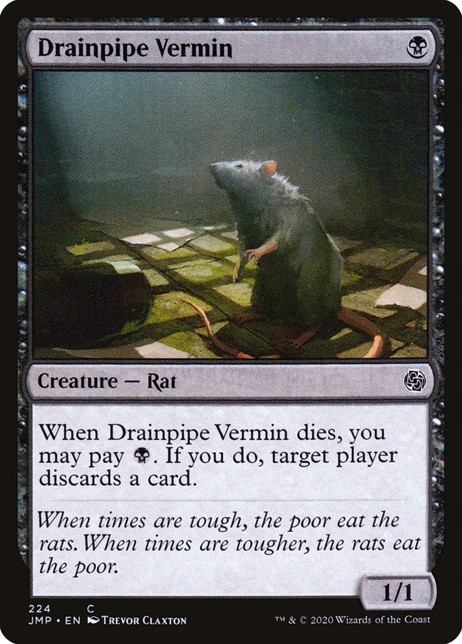 Drainpipe Vermin JMP-224 Jumpstart Magic card