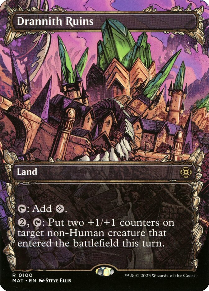 Drannith Ruins MAT-100 March of the Machine: The Aftermath Magic card