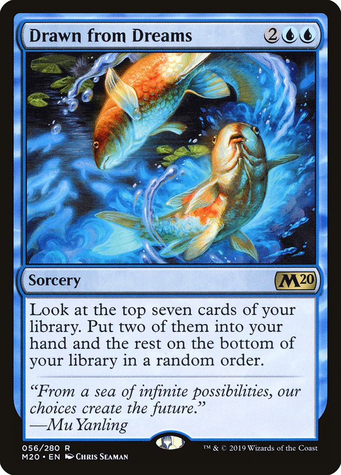Drawn from Dreams M20-56 Core Set 2020 Magic card