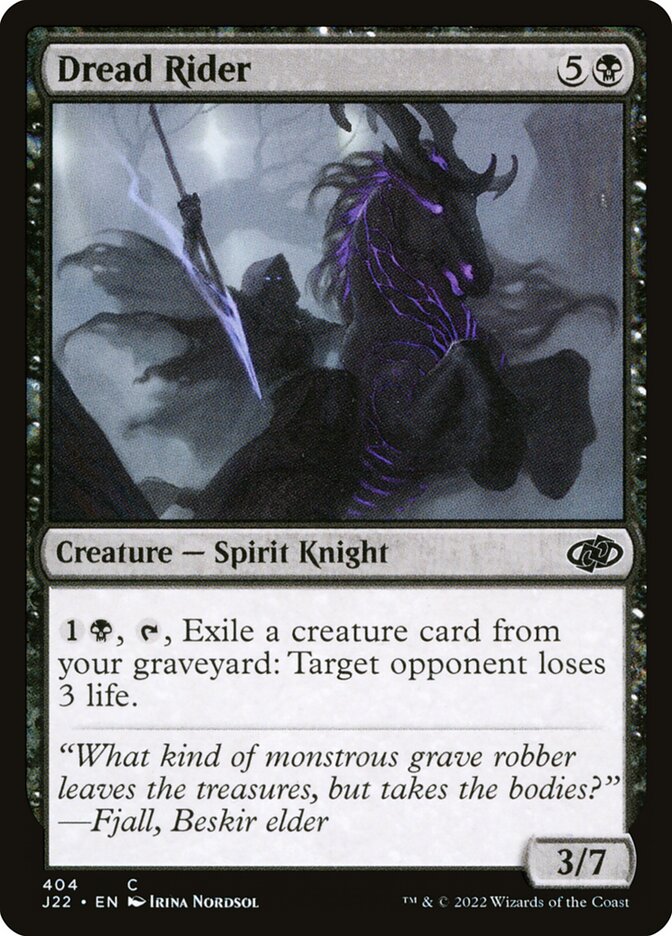 Dread Rider J22-404 Jumpstart 2022 Magic card